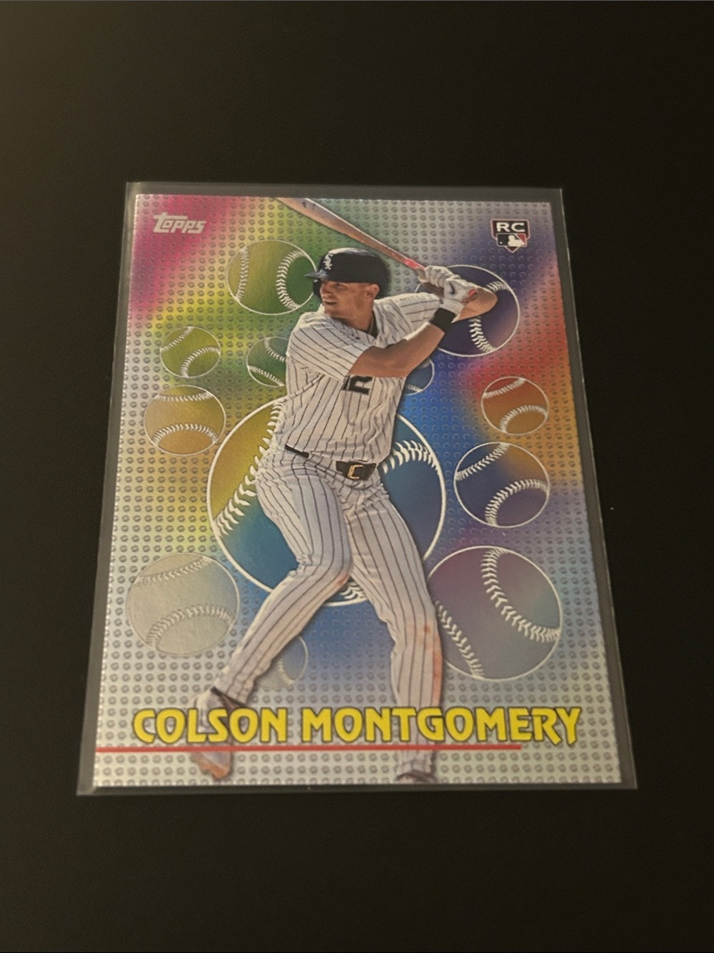 Topps Colson Montgomery Titans of the Game Baseball Card (RC) Chicago White Sox
